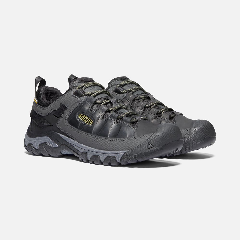 Keen Outdoor Ayakkabı Erkek Siyah - Targhee Iii Waterproof - Türkiye QICJ95260